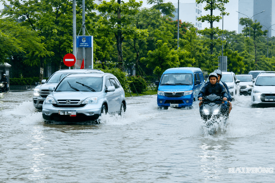 Hải Phòng có mưa rào và dông tại nhiều địa phương