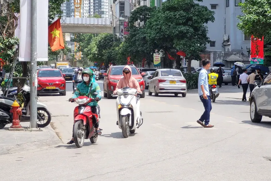 Từ ngày 29/5, nắng nóng diện rộng sẽ kết thúc ở Bắc Bộ