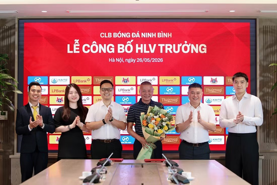 Ninh Bình FC chính thức bổ nhiệm huấn luyện viên Chu Đình Nghiêm