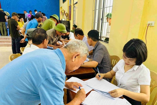 Chi trả hơn 181 tỷ đồng phục vụ dự án khai thác khoáng sản làm vật liệu san lấp thi công sân bay Gia Bình