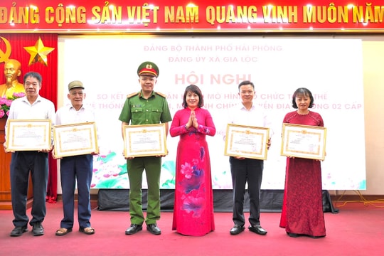 Cấp xã ở Hải Phòng hoàn thành sơ kết 1 năm vận hành chính quyền địa phương hai cấp
