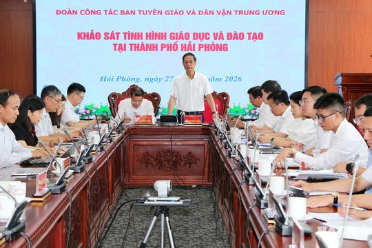 Hải Phòng là điểm sáng về đổi mới giáo dục, đào tạo và dạy nghề