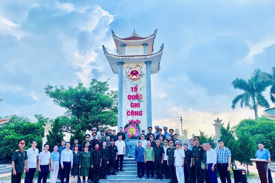 Cựu chiến binh Nghi Dương quản lý, chăm sóc nghĩa trang liệt sĩ