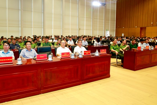 Hơn 1.000 đại biểu tập huấn Luật Bảo vệ bí mật nhà nước