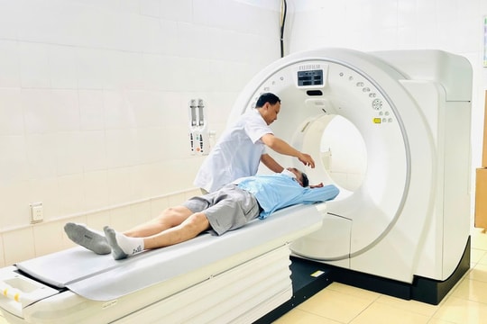 Bệnh viện Phổi Hải Phòng triển khai hệ thống máy chụp cắt lớp vi tính đa dãy thế hệ mới