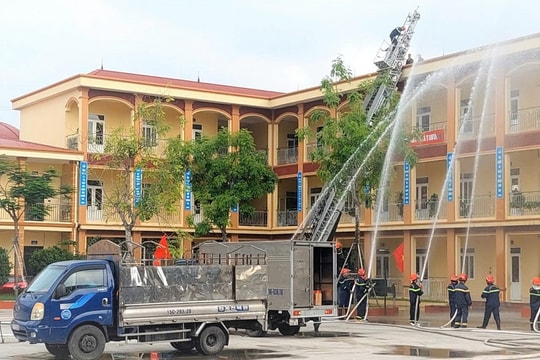 Phường An Phong diễn tập khu vực phòng thủ phường năm 2026