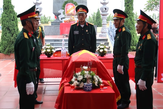 Xã Hà Nam đón liệt sĩ Nguyễn Văn Toàn về quê hương