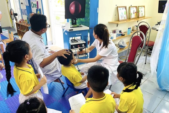 Bệnh viện Nhi Hải Dương và Bệnh viện Mắt Hải Phòng chăm sóc sức khỏe trẻ em