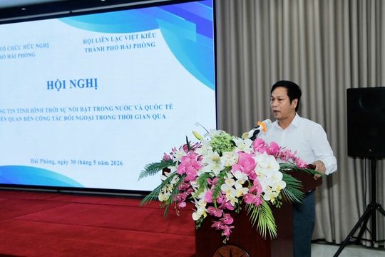 Nâng cao nhận thức đối ngoại cho kiều bào Hải Phòng