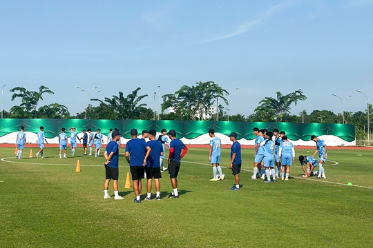 U19 Việt Nam bước vào giai đoạn chuẩn bị cuối trước giải Đông Nam Á