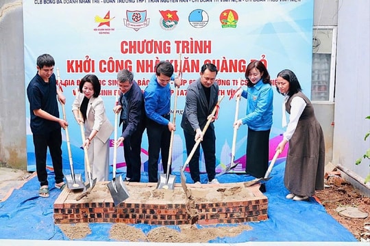 Nhà ‘Khăn quàng đỏ’ tiếp sức học sinh khó khăn