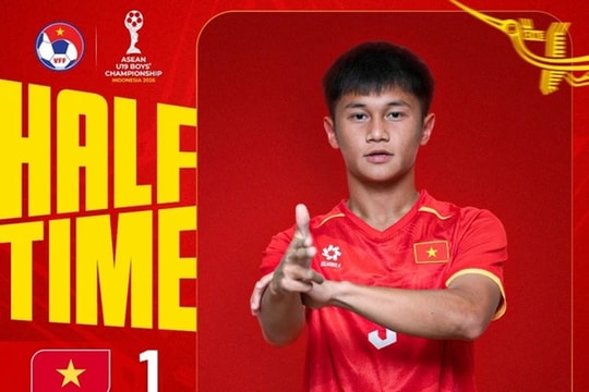 Hoàng Công Hậu ghi hat-trick, U19 Việt Nam thắng đậm trận ra quân