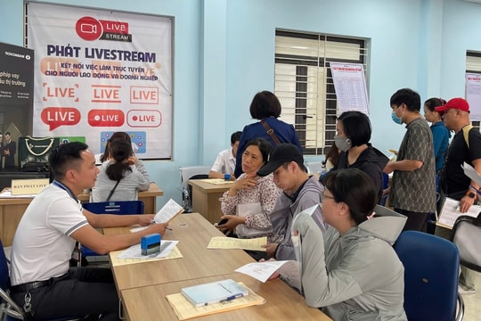 Các phiên giao dịch việc làm cung ứng 89.000 lượt lao động