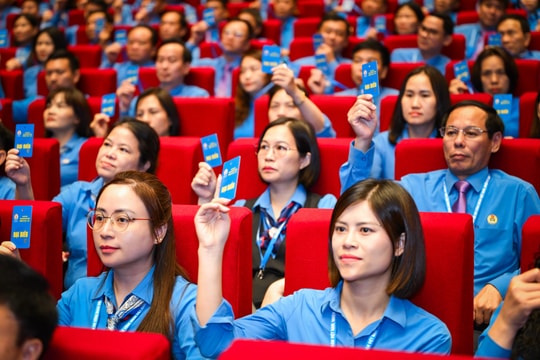 28 đại biểu Công đoàn Hải Phòng dự Đại hội XIV Công đoàn Việt Nam
