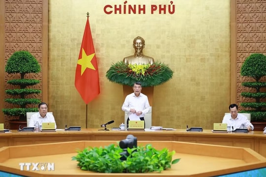 Thủ tướng Lê Minh Hưng chủ trì phiên họp Chính phủ thường kỳ tháng 5