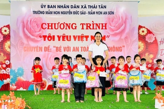 Trường Mầm non Nguyễn Đức Sáu học và làm theo gương Bác