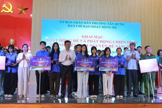 Phường Tân Hưng tổ chức nhiều hoạt động hè