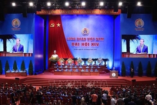 Khai mạc trọng thể Đại hội Công đoàn Việt Nam lần thứ XIV nhiệm kỳ 2026 - 2031