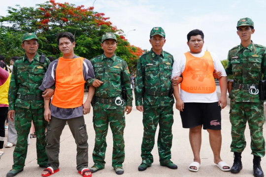 Bắt 2 đối tượng truy nã trong nhóm công dân bị Campuchia trục xuất