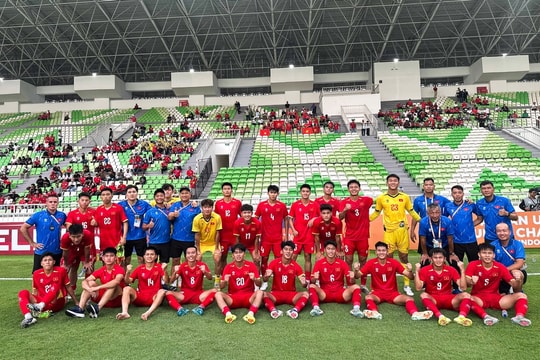 U19 Việt Nam rộng cửa vào bán kết giải Đông Nam Á