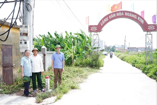 Xã Yết Kiêu bàn giao mốc giới tuyến đường sắt Lào Cai - Hà Nội - Hải Phòng