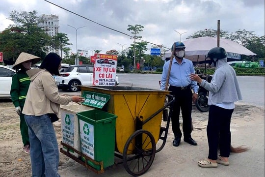 Cách làm sáng tạo đưa phân loại rác vào nền nếp ở phường Ngô Quyền