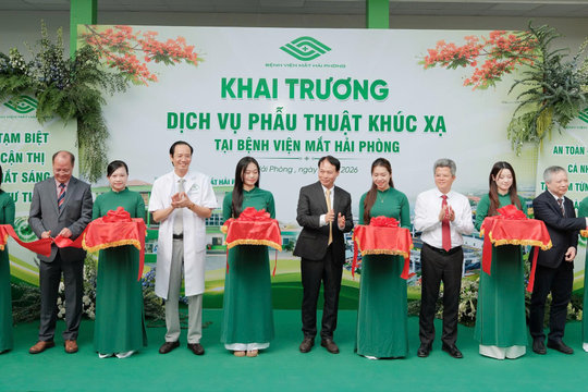 Bệnh viện Mắt Hải Phòng ứng dụng công nghệ hiện đại hàng đầu thế giới