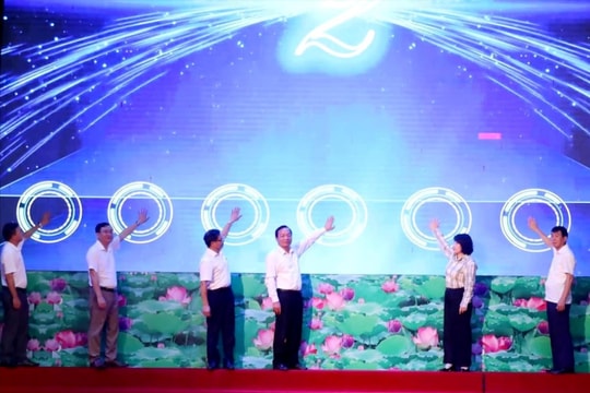 Chủ tịch HĐND thành phố Lê Văn Hiệu dự lễ phát động bảo vệ môi trường tại Gia Lộc