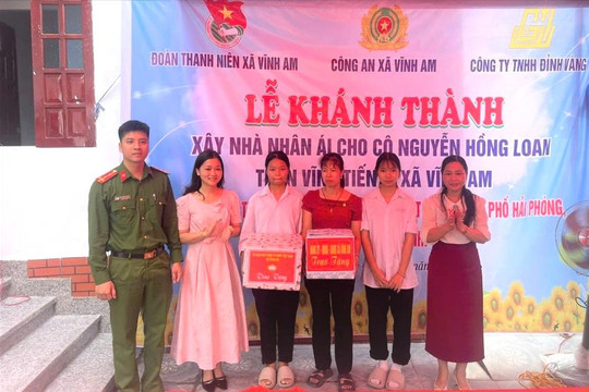 Khánh thành nhà nhân ái tặng hộ khó khăn ở Vĩnh Am