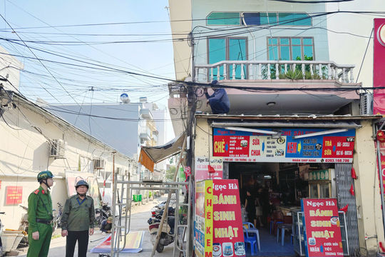 Đường hè thông thoáng ở xã Mao Điền