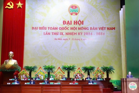 Khai mạc trọng thể Đại hội đại biểu toàn quốc Hội Nông dân lần thứ IX