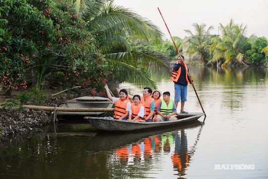 Du lịch xanh ở Đồng Mẩn (Thanh Hà) mùa vải chín