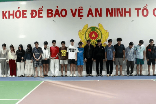 Triệt phá đường dây rửa tiền và đánh bạc trực tuyến quy mô lớn