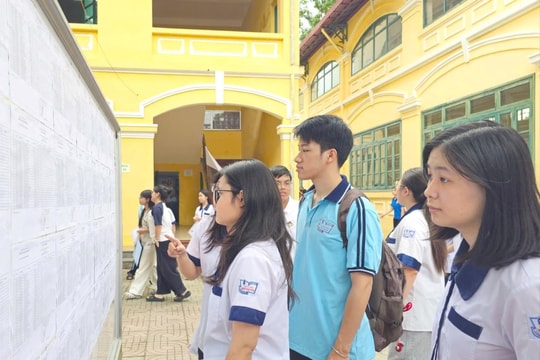 Thí sinh hoàn thành thủ tục, sẵn sàng bước vào kỳ thi tốt nghiệp THPT