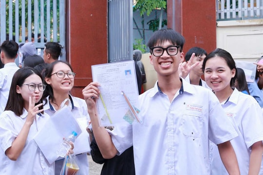 57.000 thí sinh Hải Phòng tự tin sau khi hoàn thành thi môn ngữ văn