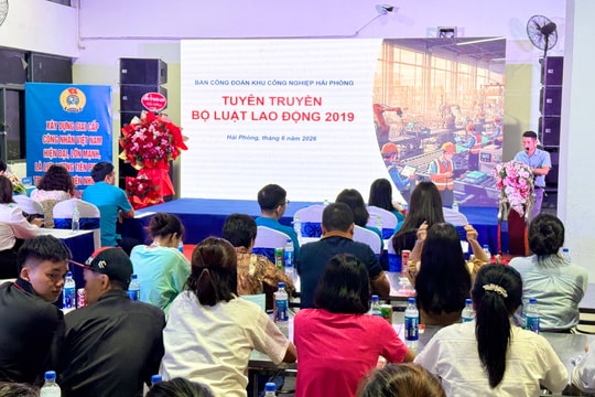 Phát động cuộc thi tìm hiểu pháp luật dành cho người lao động trong khu công nghiệp