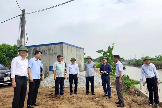 Xã Hùng Thắng giải ngân vốn đầu tư công vượt tiến độ đề ra