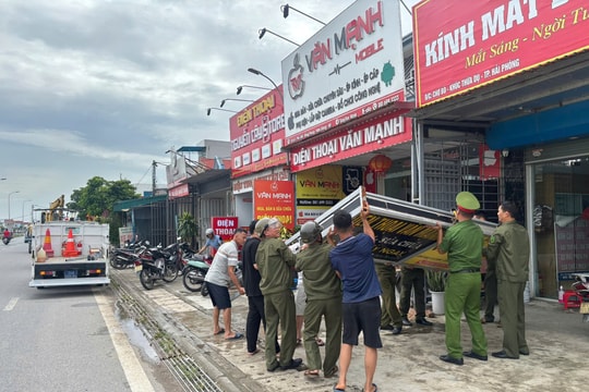 Hải Phòng triển khai ứng dụng phản ánh vi phạm đường hè trên Zalo