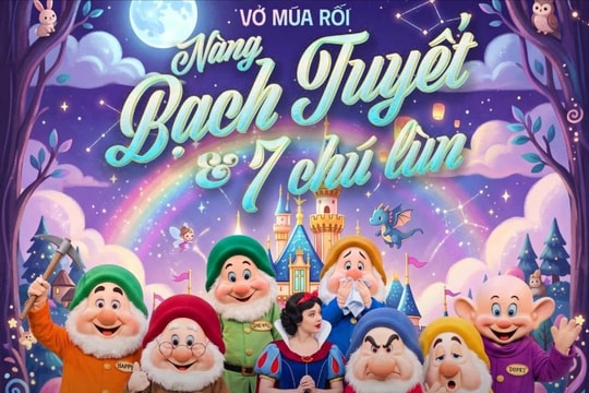 Ra mắt vở múa rối 'Nàng Bạch Tuyết và 7 chú lùn'