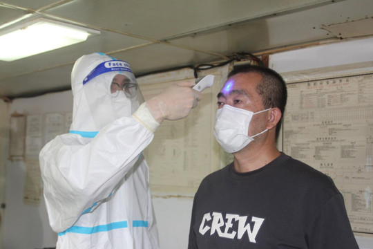Diễn tập phòng, chống dịch bệnh Ebola xâm nhập Hải Phòng qua đường biển