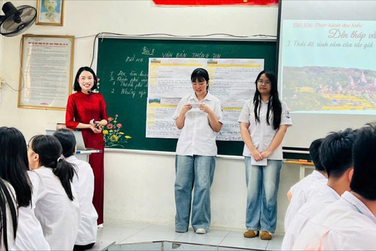 Vun đắp giáo dục mũi nhọn từ các trường THCS trọng điểm khu vực phía tây