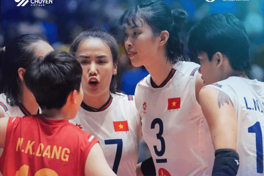 Tuyển bóng chuyền nữ Việt Nam không thể bảo vệ ngôi vô địch AVC Cup