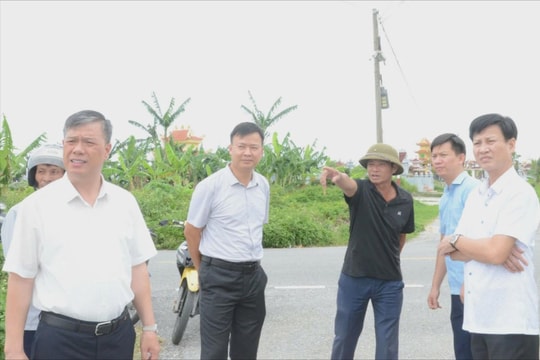Xã Kiến Hải lên phương án xử lý tuyến đường xuống cấp