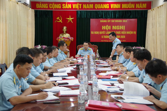 Sư đoàn 363 thực hiện kế hoạch tác chiến “Vòm phòng không bền vững”