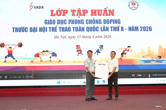 Tăng cường phòng chống doping trước Đại hội Thể thao toàn quốc 2026
