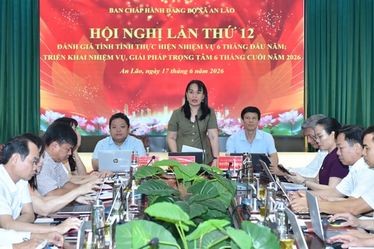 Xã An Lão xếp vị trí 2 về chất lượng phục vụ người dân, doanh nghiệp