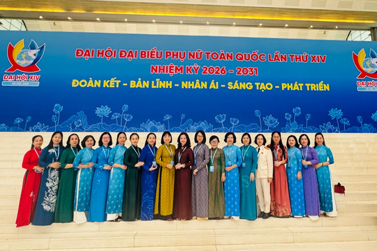 20 đại biểu phụ nữ Hải Phòng dự Đại hội đại biểu Phụ nữ toàn quốc lần thứ XIV