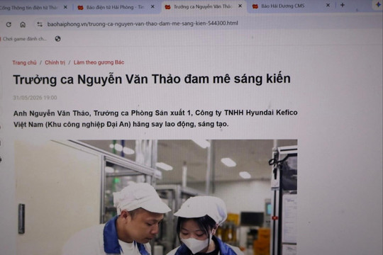 Lan tỏa những tấm gương người tốt, việc tốt