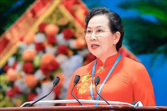 Bà Lê Thị Thủy tái đắc cử Chủ tịch Hội Liên hiệp Phụ nữ Việt Nam
