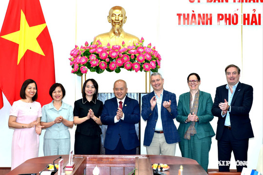 Tiếp tục thúc đẩy hợp tác thực chất giữa Hải Phòng và các đối tác của Bỉ